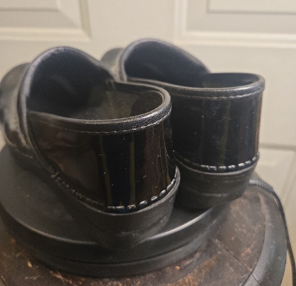 Dansko Professional Black Patent Leather Women's Clog Shoes Size 38 - Picture 3 of 15